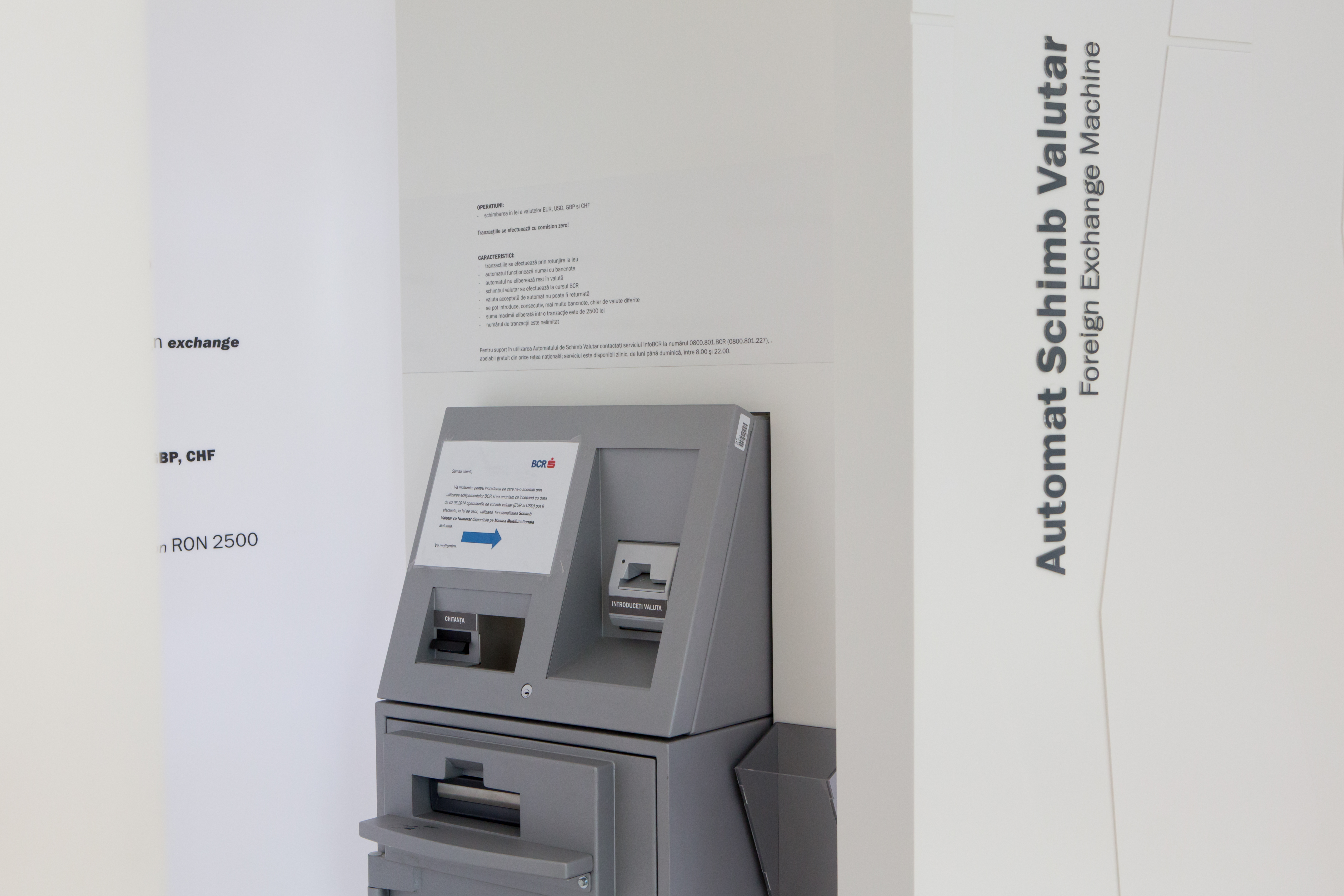Forex currency exchange machine